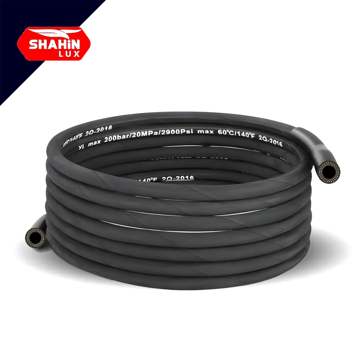 شیلنگ فشار قوی دولا سیم ۵/۱۶ ۱۰ متری