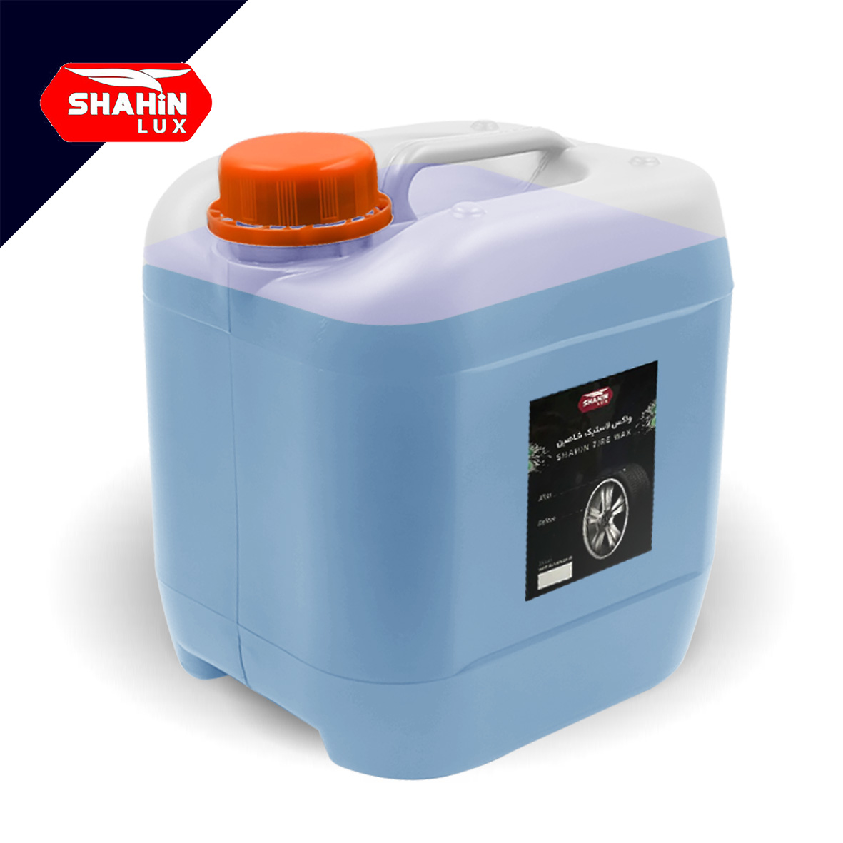 واکس لاستیک شاهین پلاس 4 لیتر