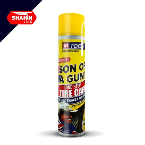 اسپری واکس لاستیک فوم STP مدل (M.TOOSi ) 650ml