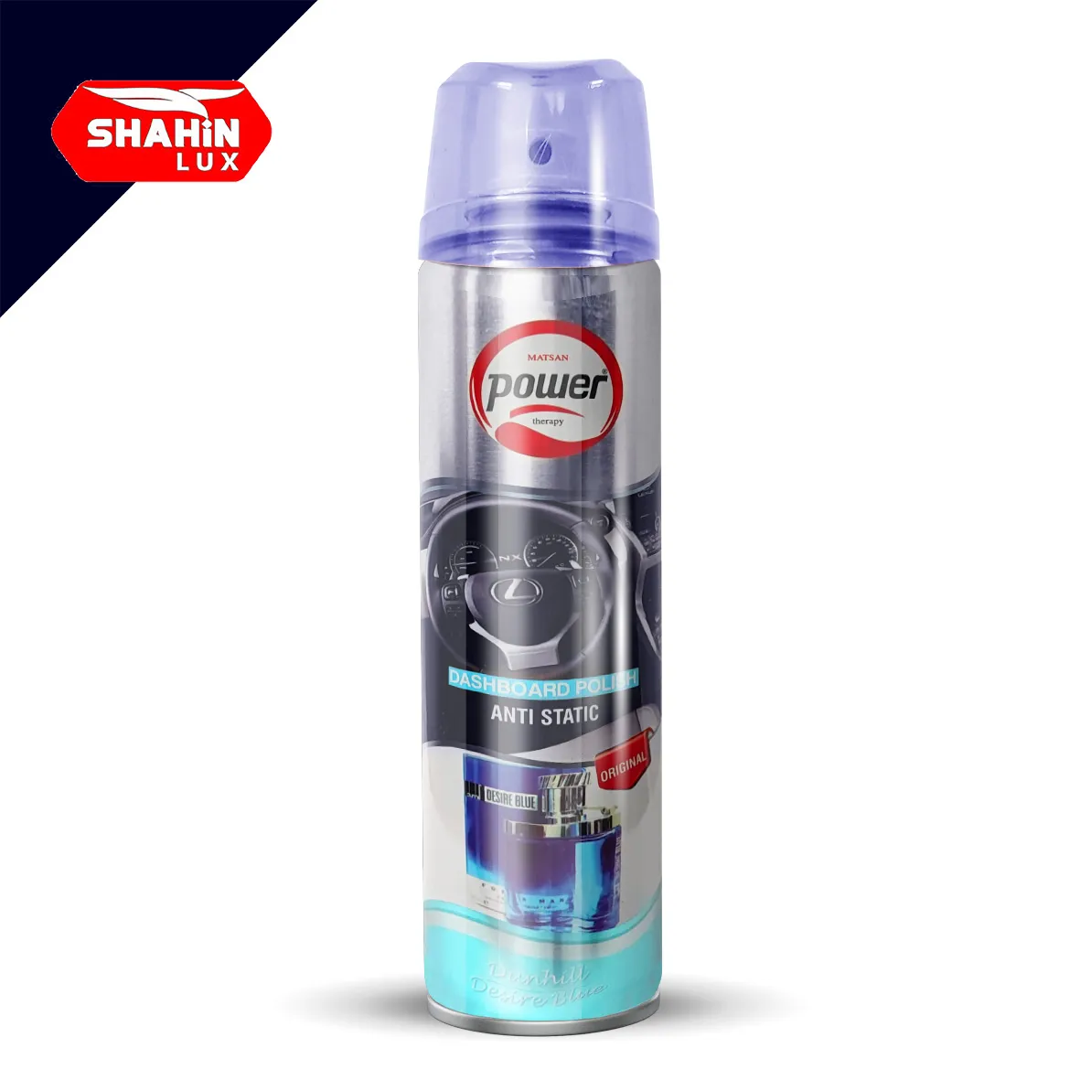 اسپری براق کننده و خوشبوکننده داشبورد 300 میل پاور رایحه Dunhill