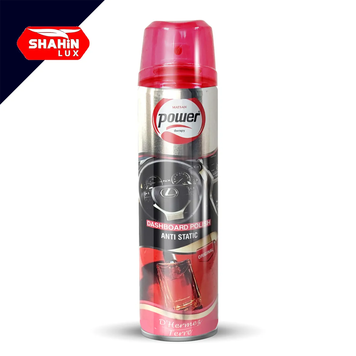 اسپری براق کننده و خوشبوکننده داشبورد 300 میل پاور رایحه d'hermes