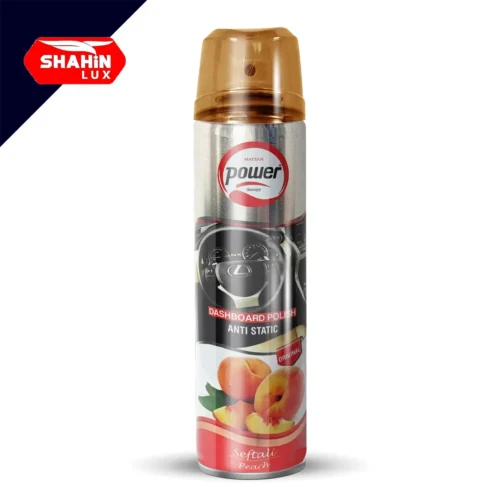 اسپری براق کننده و خوشبوکننده داشبورد 300 میل پاور رایحه peach