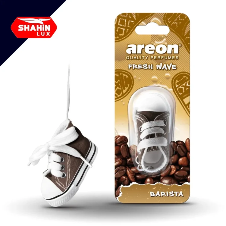 خوشبو کننده خودرو کفشی باریستا آرئون فرش ویو Areon Fresh Wave Barista