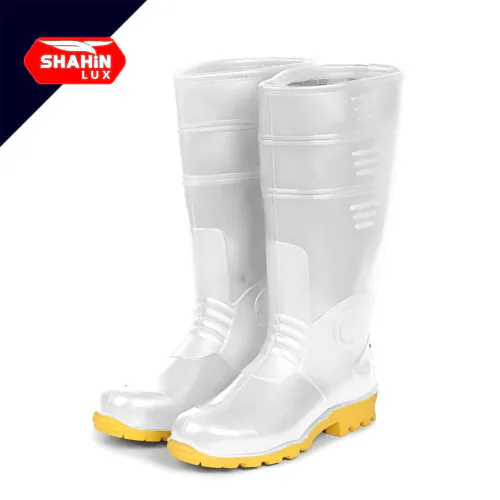 چکمه سایز45 سفید مناسب برای کار کارواش