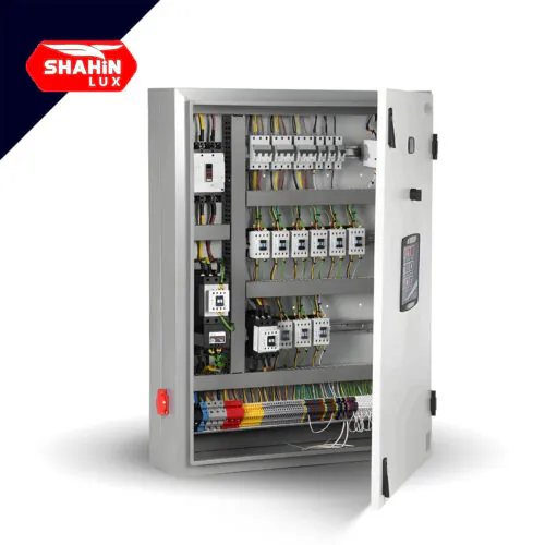 تابلو برق پمپ با قطعات المانی